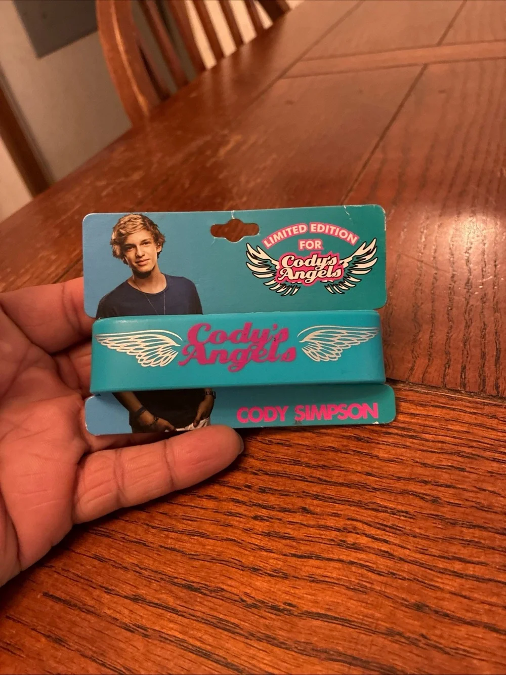 Cody Simpson Silicone Wristband Limited Edition 2011 NWT *RARE*